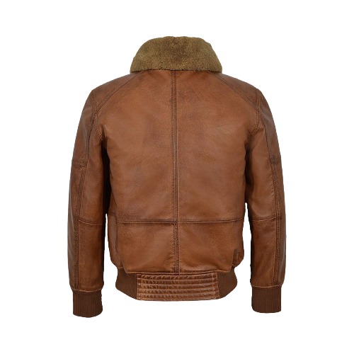 Men’s AIR Force Aviator Brown Bomber Jacket