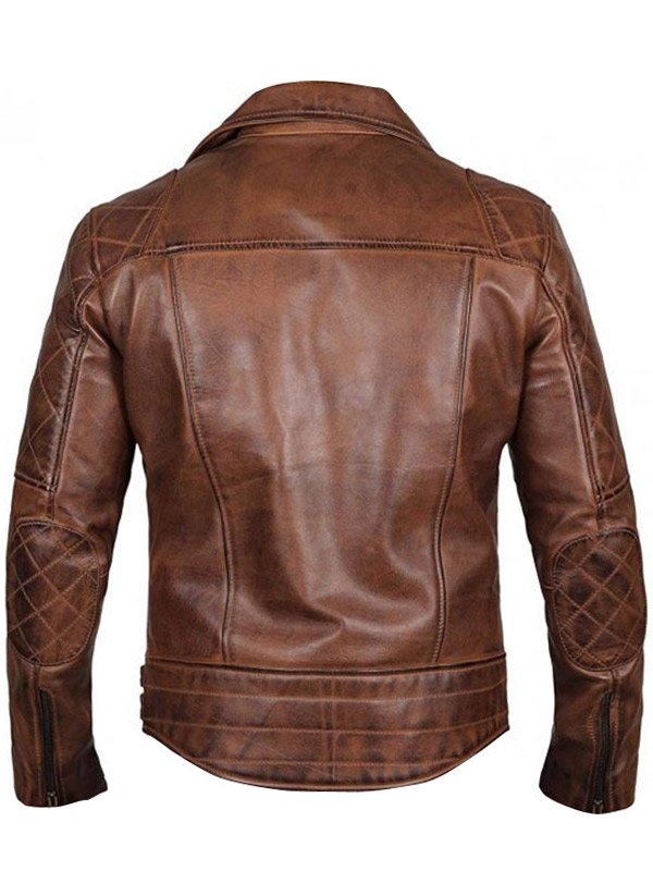 Men’s Brown Motorcycle Jacket